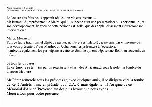 AOBR 2014 07 05 AIX EN PROVENCE CEREMONIE COMMEMORATIVE DU MASSACRE DU 5 07 1962 A ORAN (1)